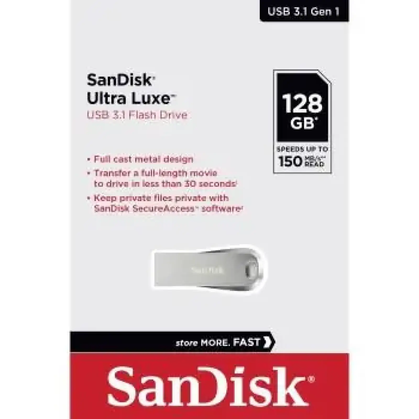 Флеш-пам'ять (накопичувач USB) USB3.1 128GB SDCZ74-128G-G46 SANDISK UA