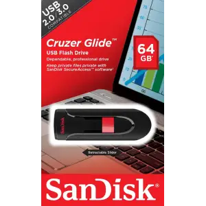 Флеш-пам'ять (накопичувач USB) USB2 64GB SDCZ60-064G-B35 SANDISK UA
