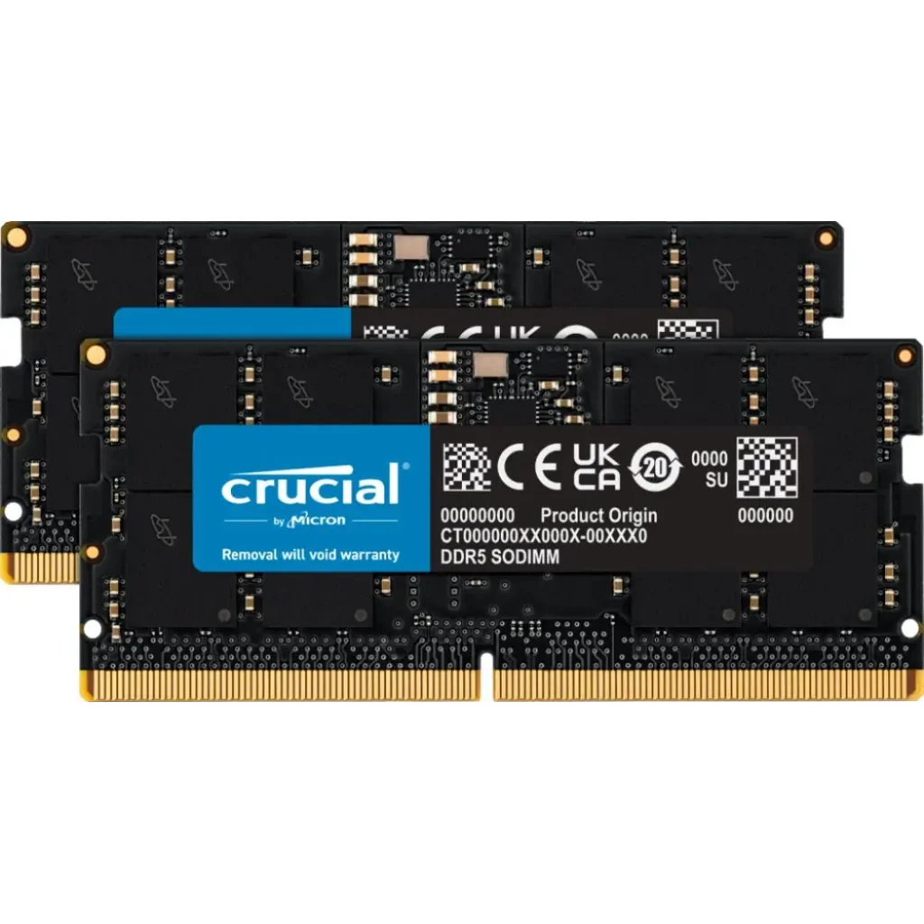 Набір з двох модулів пам'яті 48GB DDR5-5600 SO KIT2 CT2K24G56C46S5 CRUCIAL UA