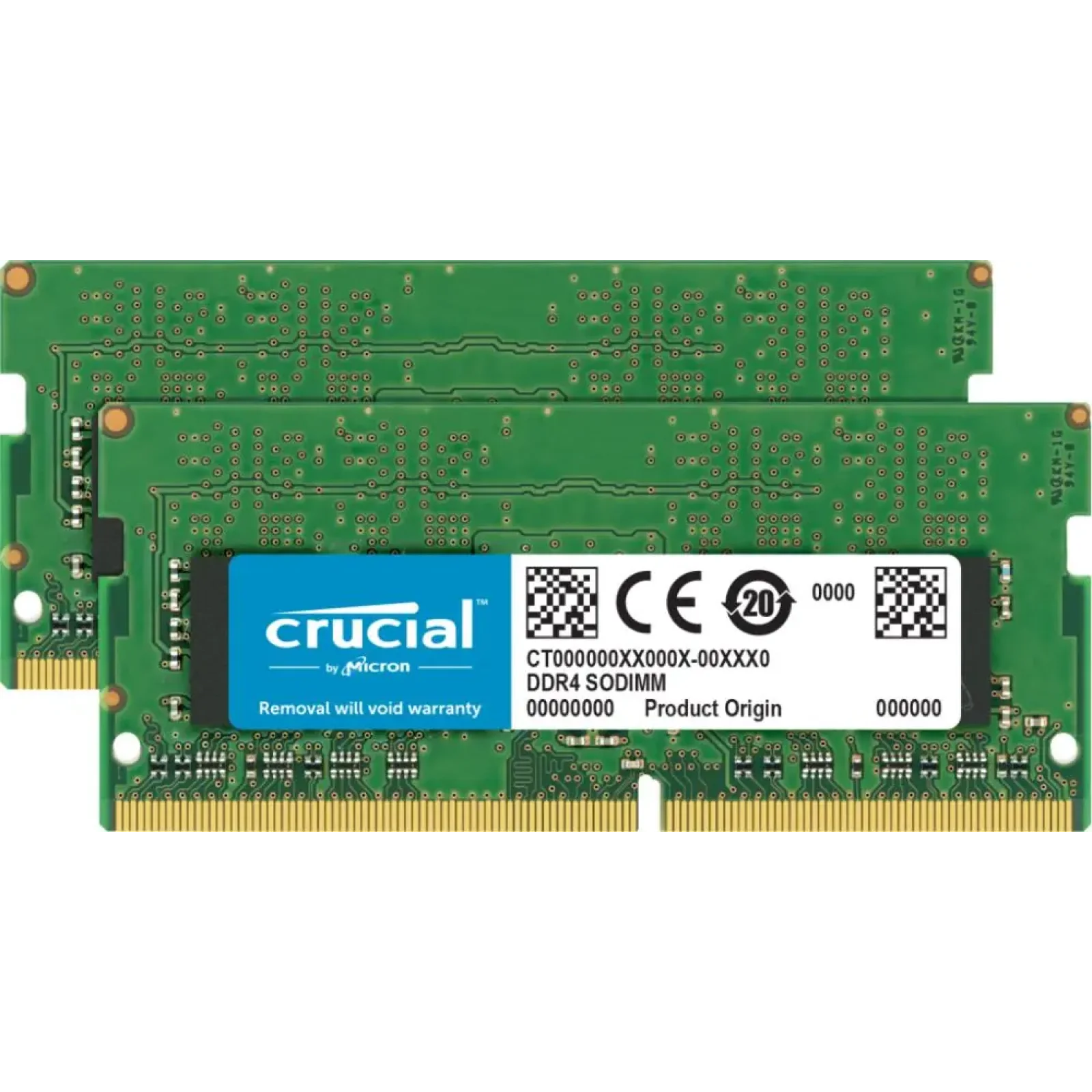 Оперативная память CRUCIAL 64GB PC25600 DDR4 SO KIT2 (CT2K32G4SFD832A) UA