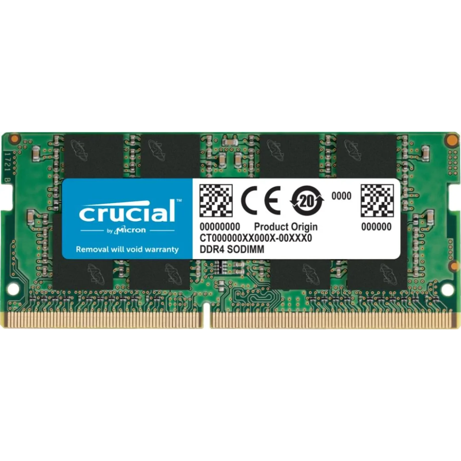 Модуль пам'яті 16GB PC25600 DDR4 SO CT16G4SFRA32A CRUCIAL UA