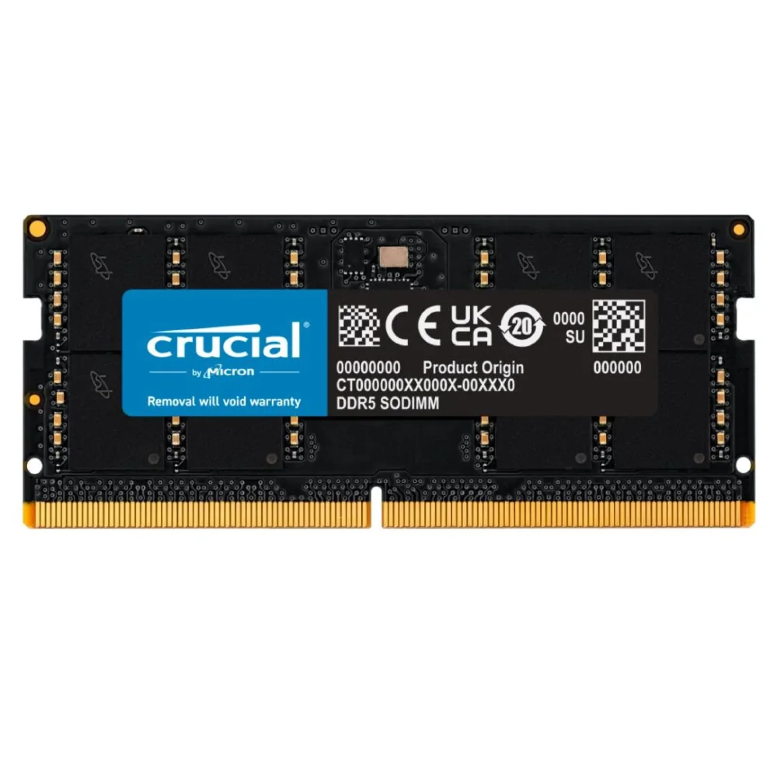 Оперативная память 32GB DDR5-4800 SO CT32G48C40S5 CRUCIAL UA
