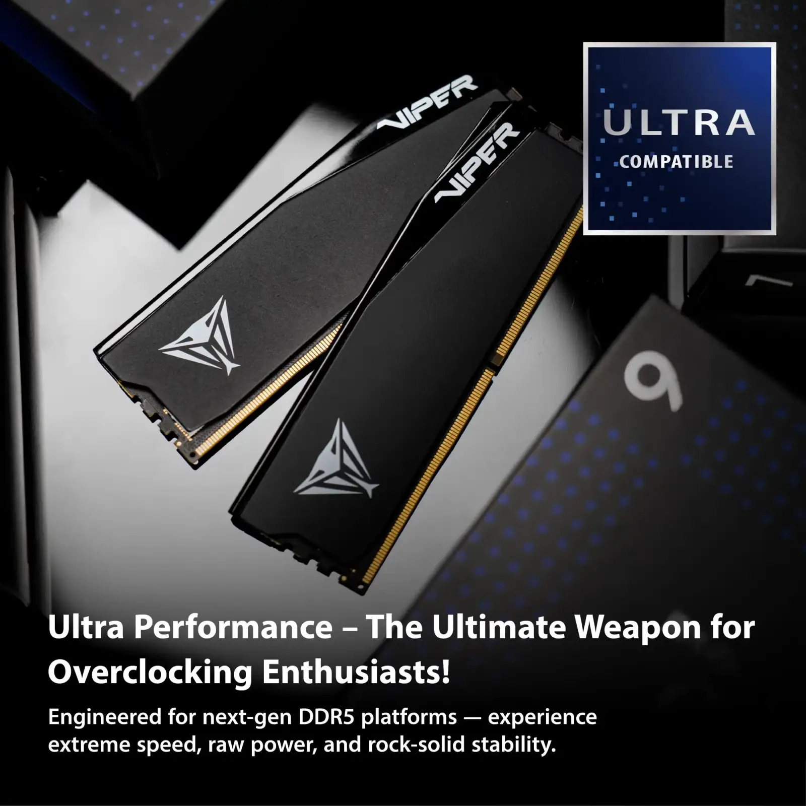Набір з двох модулів пам'яті 32GB DDR5-6000 KIT2 VEU532G6036K PATRIOT UA