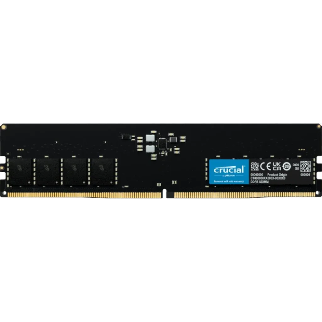 Модуль пам'яті 16GB DDR5-5600 CT16G56C46U5 CRUCIAL UA