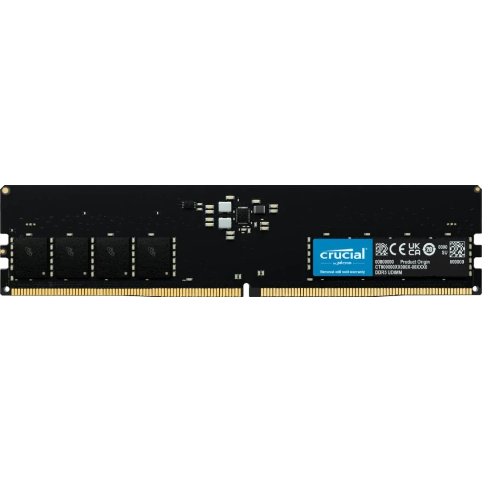 Модуль пам'яті 16GB DDR5-5600 CT16G56C46U5 CRUCIAL UA