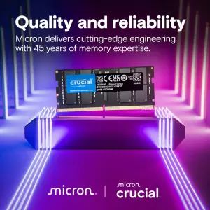 Модуль пам'яті Crucial 32 GB SO-DIMM DDR5 6400 MHz (CT32G64C52CS5) UA