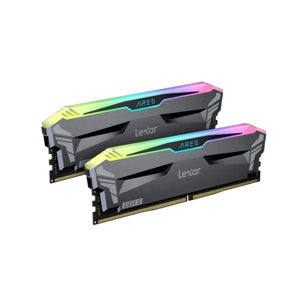 Набір з двох модулів пам'яті 32GB DDR5-6000 K2 LD5BU016G-R6000GDLA LEXAR UA