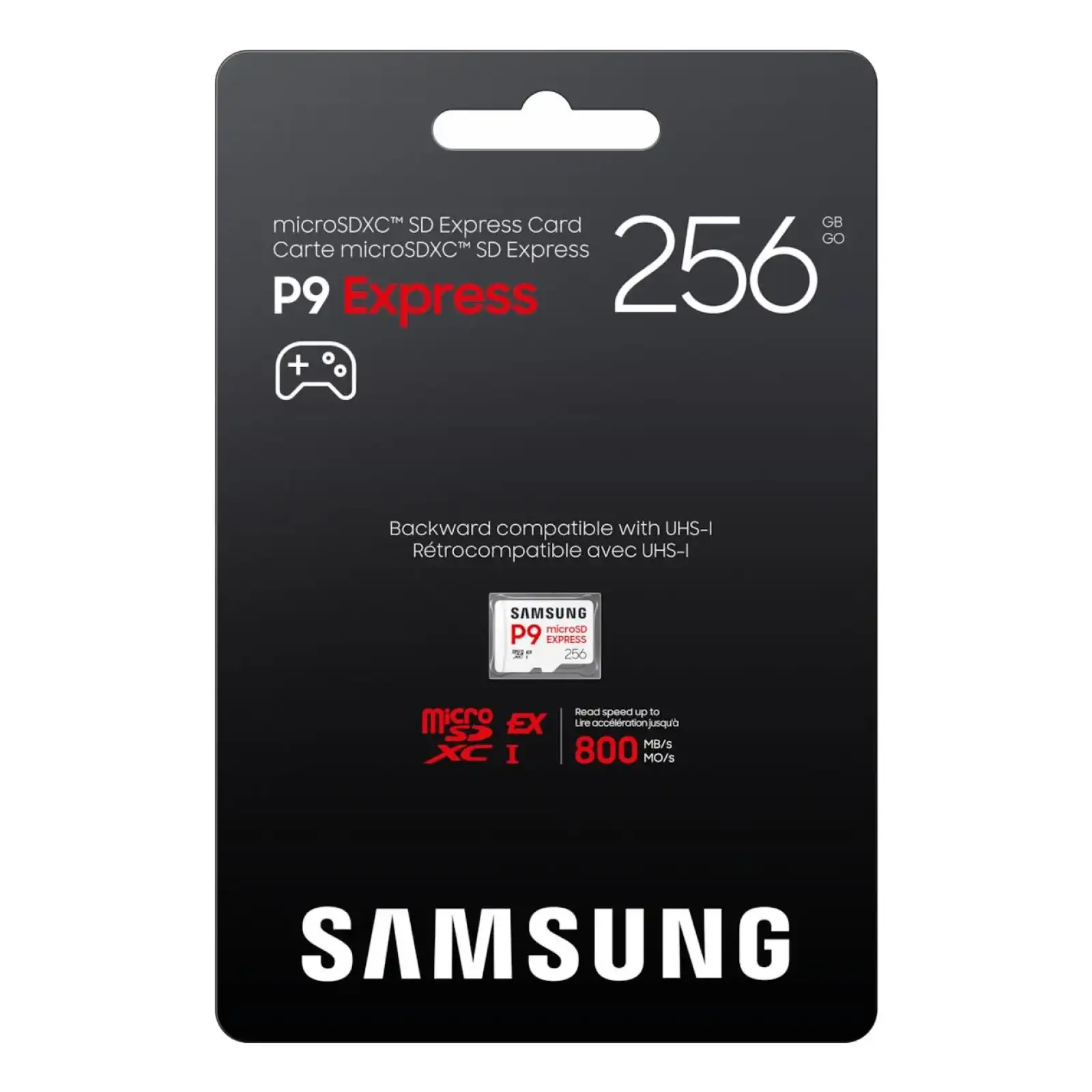 Карта пам’яті SAMSUNG  microSD Express Card  P9, до 800 Мб/с (MB-MK256T/WW) UA