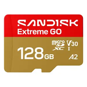 Карта пам'яті SANDISK Extreme GO SDXC 128GB UHS-I V30 A2 (SDSQXGN-128G-GN6MN) UA