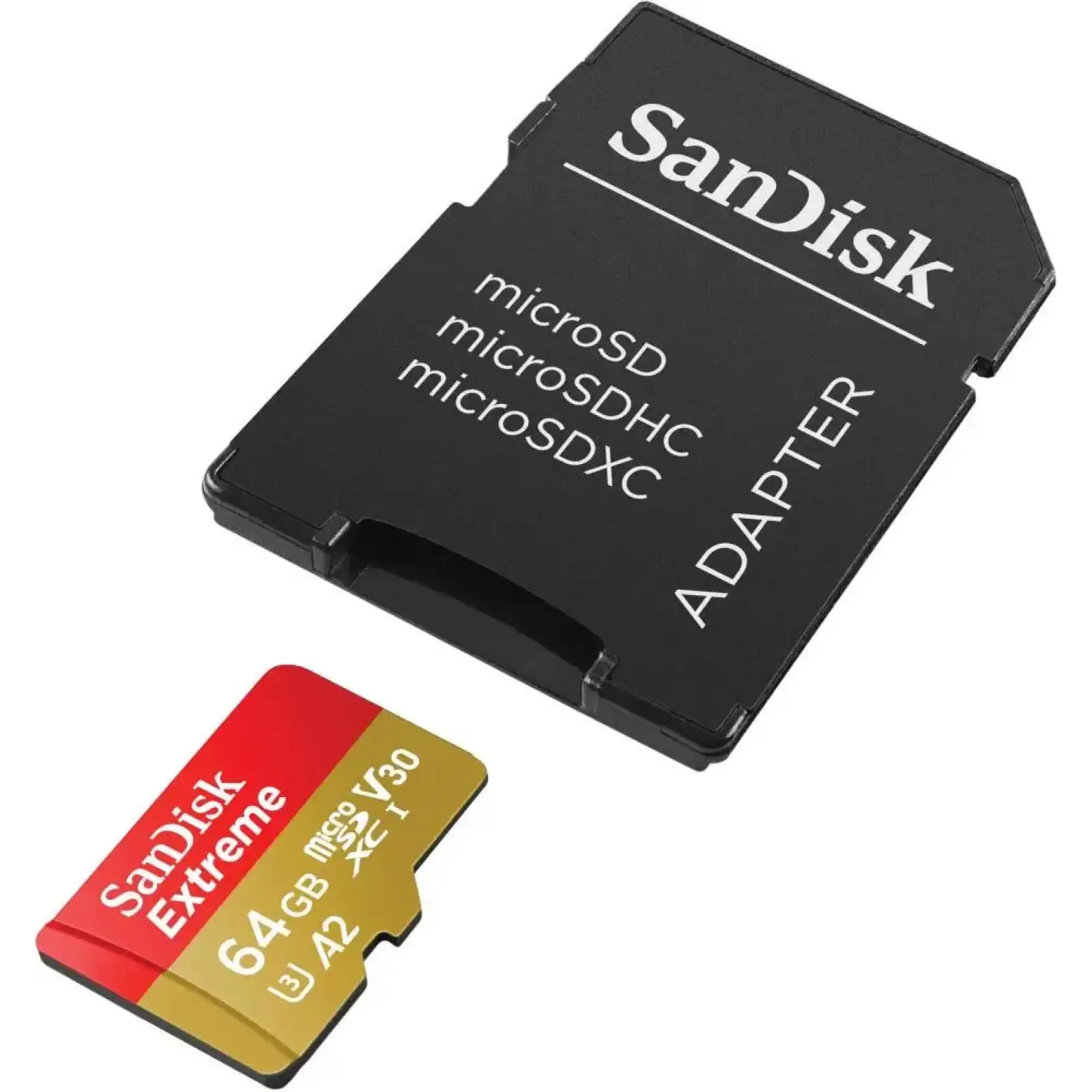 Карта пам’яті MICRO SDXC 64GB UHS-I W/A SDSQXAH-064G-GN6AA SANDISK UA