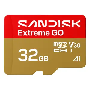 Карта пам'яті SANDISK Extreme GO SDHC 32GB UHS-I V30 A2 (SDSQXGN-032G-GN6MN) UA