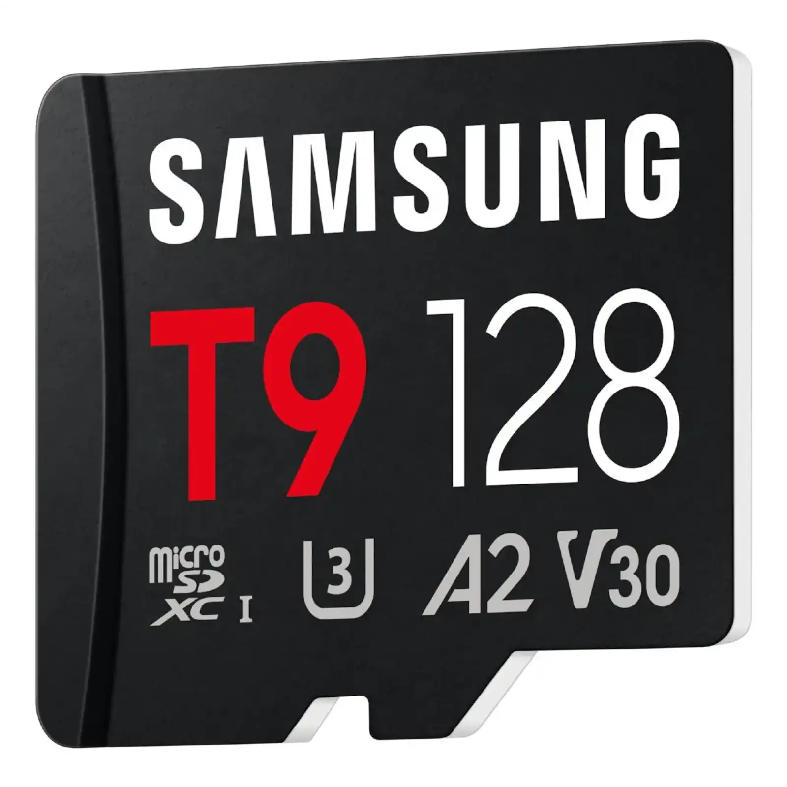 Карта пам'яті SAMSUNG MICRO SDXC T9 128GB, U3, V30, A2 до 200 Мб/с (MB-MH128T/WW) UA
