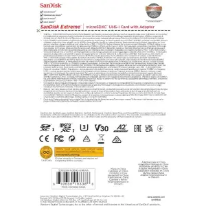 Карта пам’яті MICRO SDXC 64GB UHS-I W/A SDSQXAH-064G-GN6AA SANDISK UA