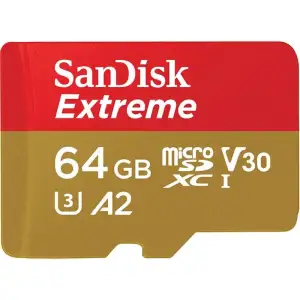 Карта пам’яті MICRO SDXC 64GB UHS-I W/A SDSQXAH-064G-GN6AA SANDISK UA
