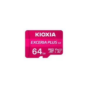 Карта пам'яті KIOXIA EXCERIA PLUS G3 SDXC 64GB U3 V30 (LMPL3M064GG2) UA
