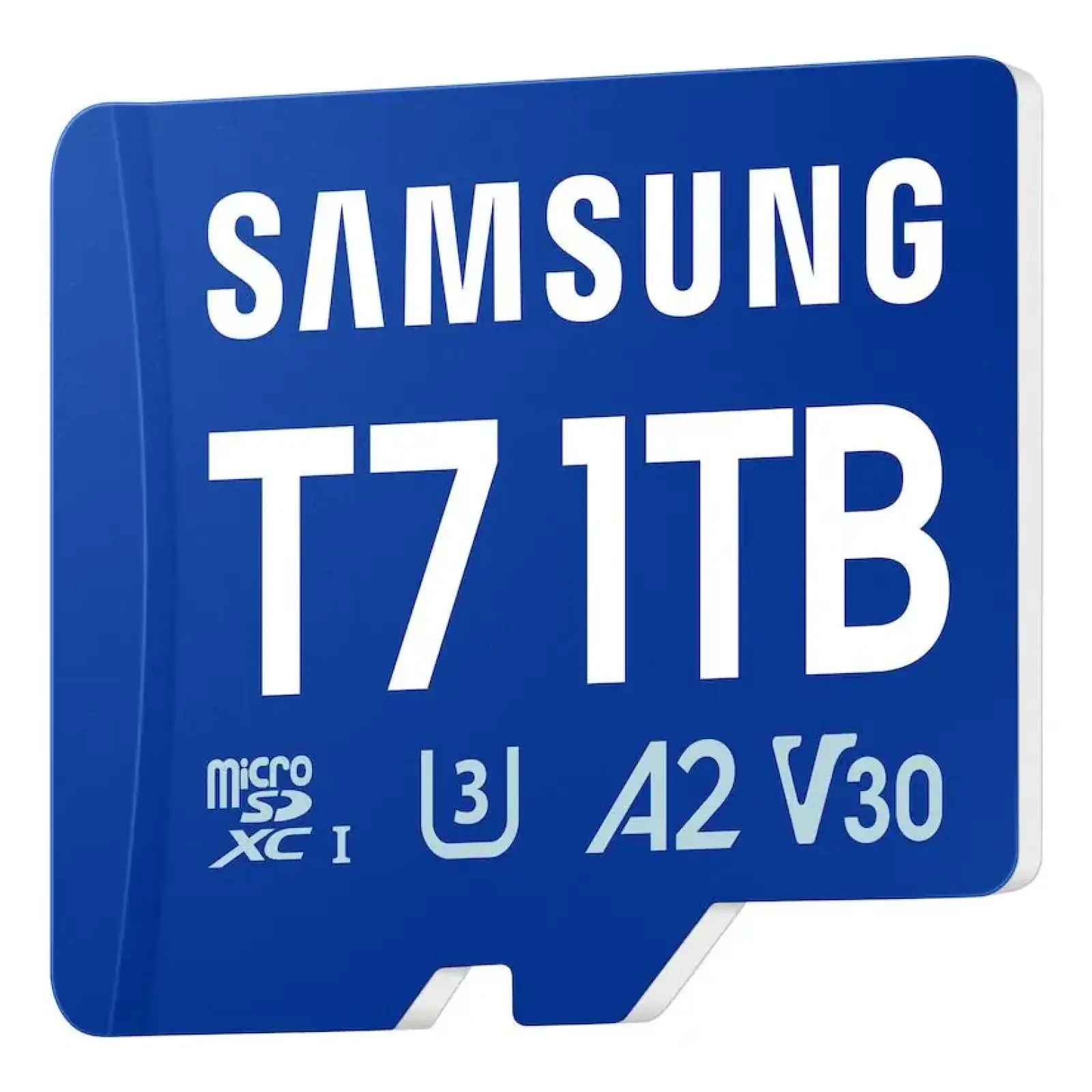 Карта пам’яті SAMSUNG MICRO SDXC T7 1TB, U3, V30, A2 до 170 Мб/с (MB-MB1T0T/WW) UA