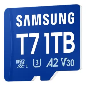 Карта пам’яті SAMSUNG MICRO SDXC T7 1TB, U3, V30, A2 до 170 Мб/с (MB-MB1T0T/WW) UA
