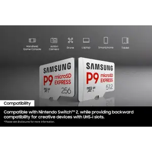 Карта пам’яті MICRO SDXC PRO 512GB P9 EXPRES MB-MK512T/WW SAMSUNG UA
