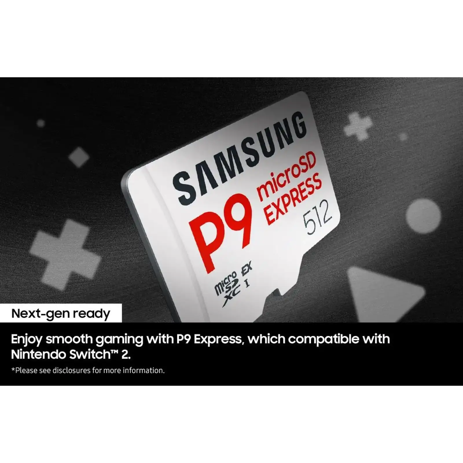 Карта пам’яті MICRO SDXC PRO 512GB P9 EXPRES MB-MK512T/WW SAMSUNG UA