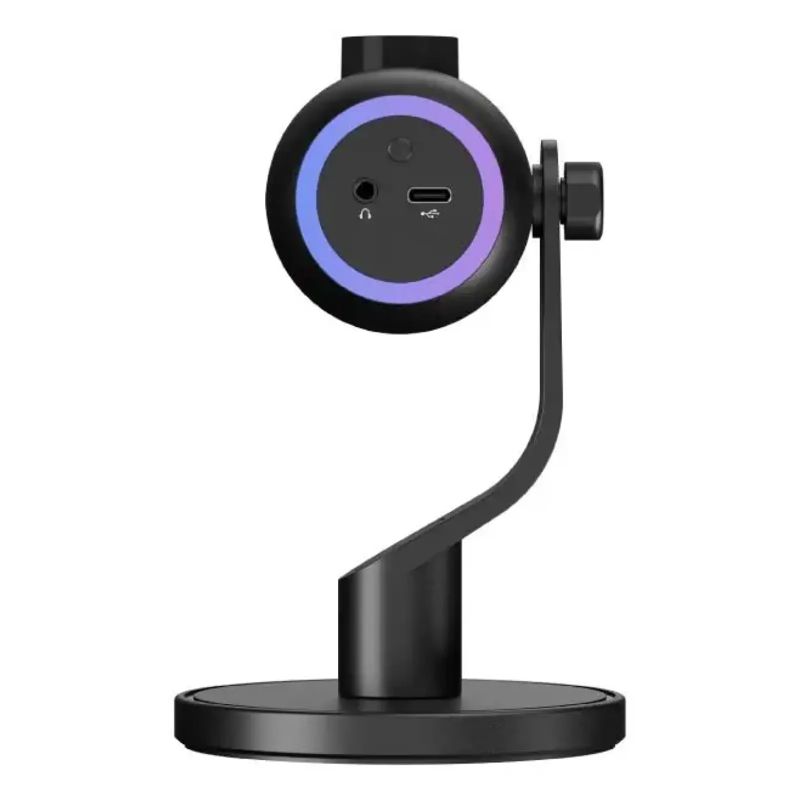 Мікрофон Streamplify MIC MINI-48-RGB-ST, чорний (SPMC-MM1C327.11) UA