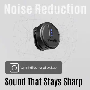 Мікрофон петличний бездротовий Streamplify MIC GO-48-WL, чорний (SPML-MG1C051.11) UA