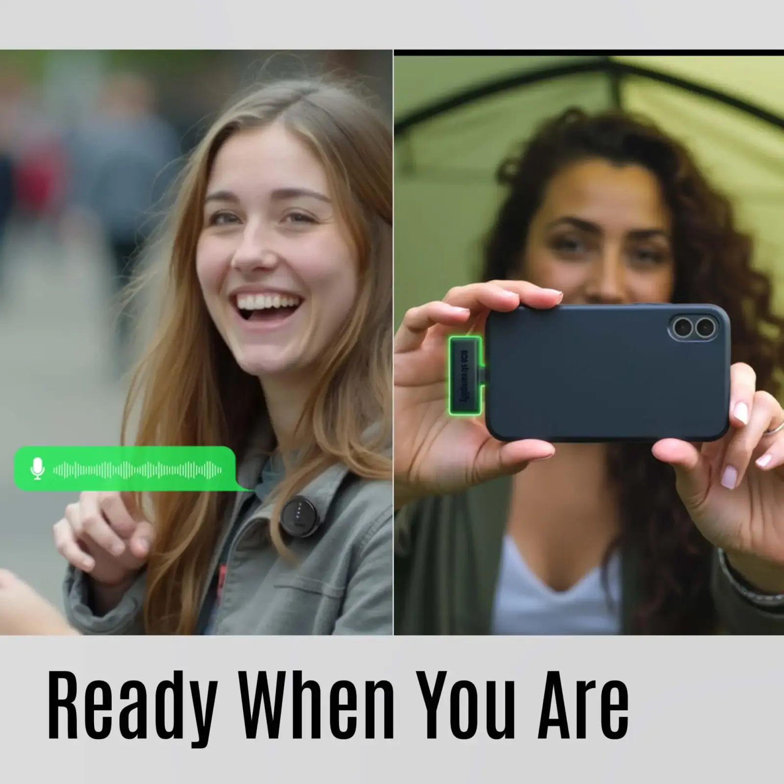 Мікрофон петличний бездротовий Streamplify MIC GO-48-WL, чорний (SPML-MG1C051.11) UA