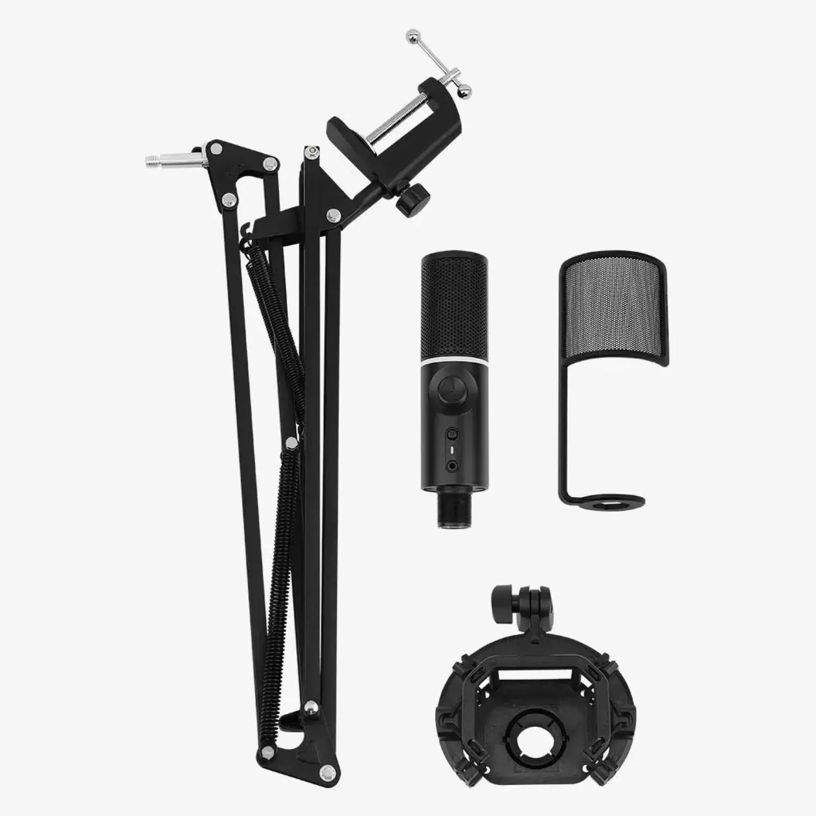 Мікрофон Streamplify MIC-48-RGB-MA, чорний (SPMC-MZ1C227.11) UA