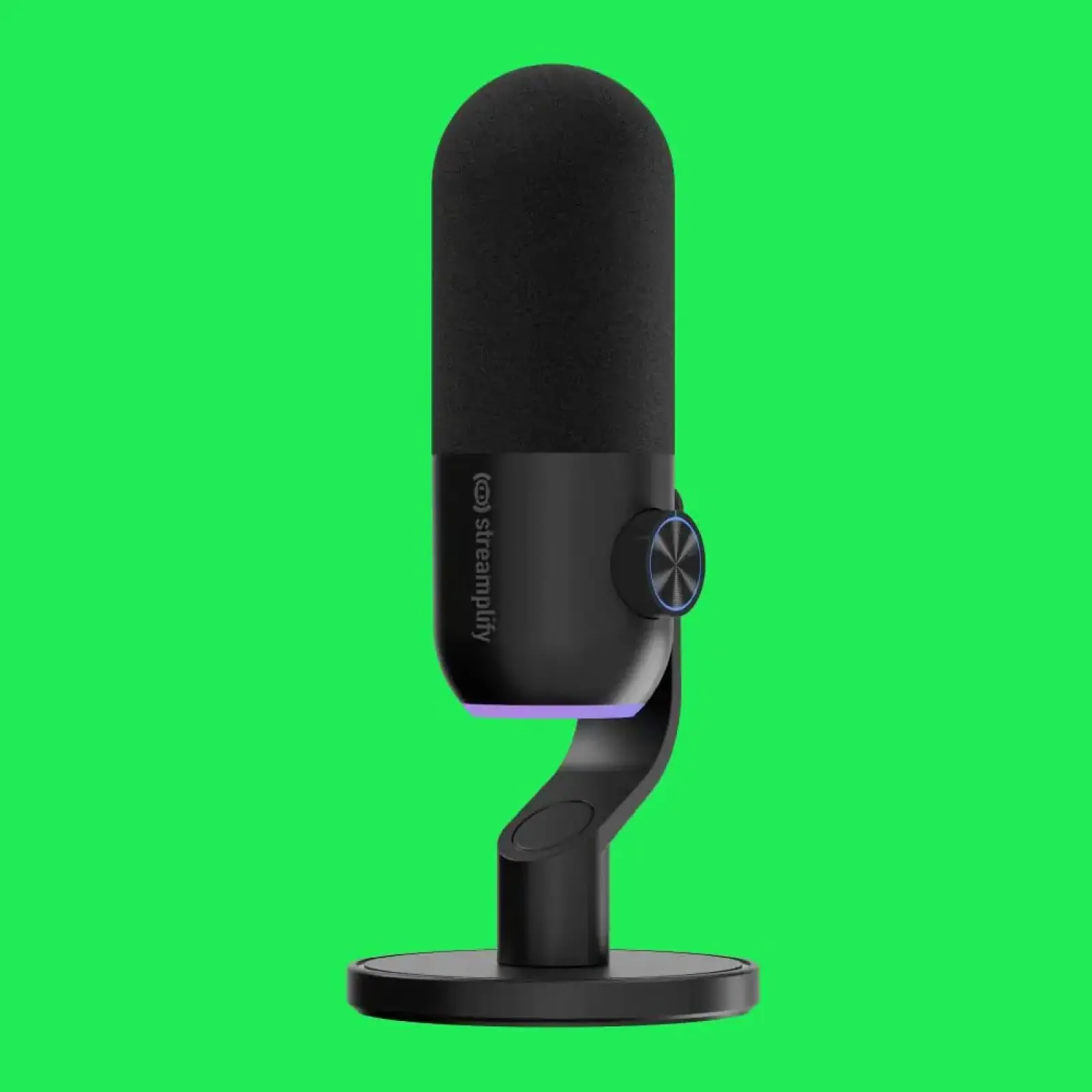 Мікрофон Streamplify MIC MINI-48-RGB-ST, чорний (SPMC-MM1C327.11) UA