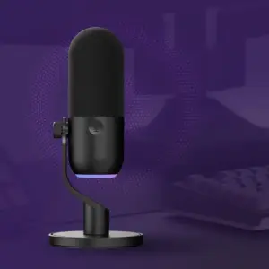 Мікрофон Streamplify MIC MINI-48-RGB-ST, чорний (SPMC-MM1C327.11) UA