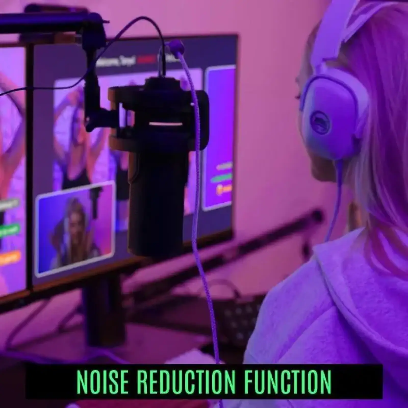 Мікрофон Streamplify MIC PRO-192-RGB-ST, чорний (SPMC-MP3C327.11) UA