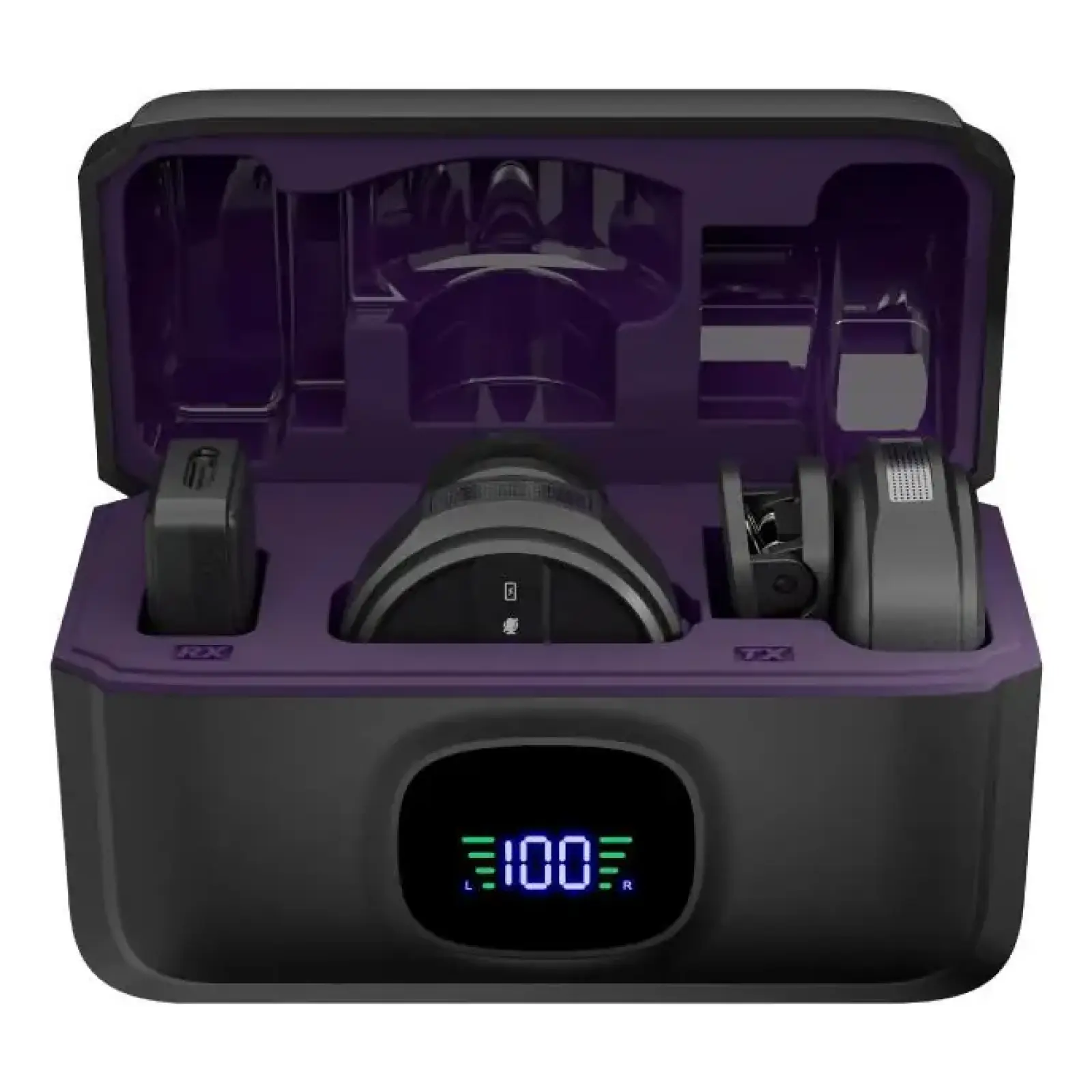 Мікрофон петличний бездротовий Streamplify MIC GO-48-WL, чорний (SPML-MG1C051.11) UA