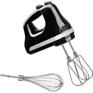 Міксер KitchenAid CLASSIC 5KHM5110EOB ручний 5 швидкостей чорний UA