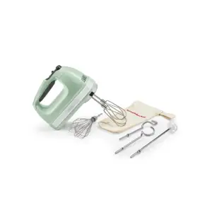 Міксер KitchenAid 5KHM9212EPT ручний 9 швидкостей фісташковий UA