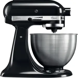 Кухонна машина KitchenAid CLASSIC 4,3 л 5K45SSEOB з відкидним блоком чорний UA
