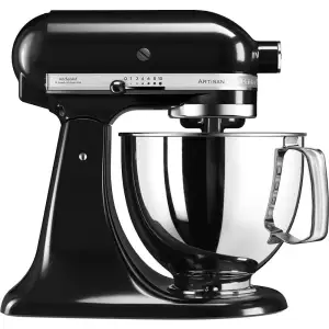 Кухонна машина KitchenAid Artisan 4,8 л 5KSM125EOB з відкидним блоком чорний UA