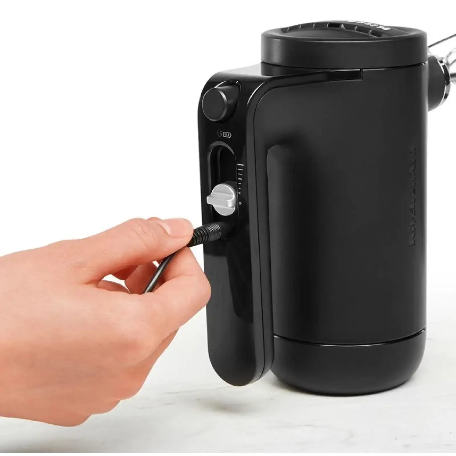 Міксер KitchenAid 5KHMB732EBM ручний бездротовий матовий чорний UA