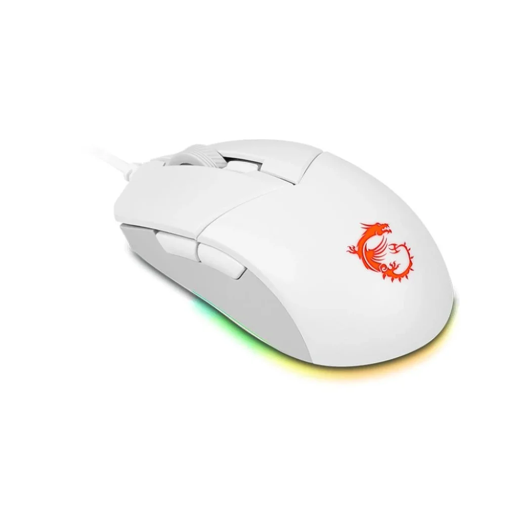 Миша USB OPTICAL GAMING CLUTCH GM11 WHITE MSI UA
