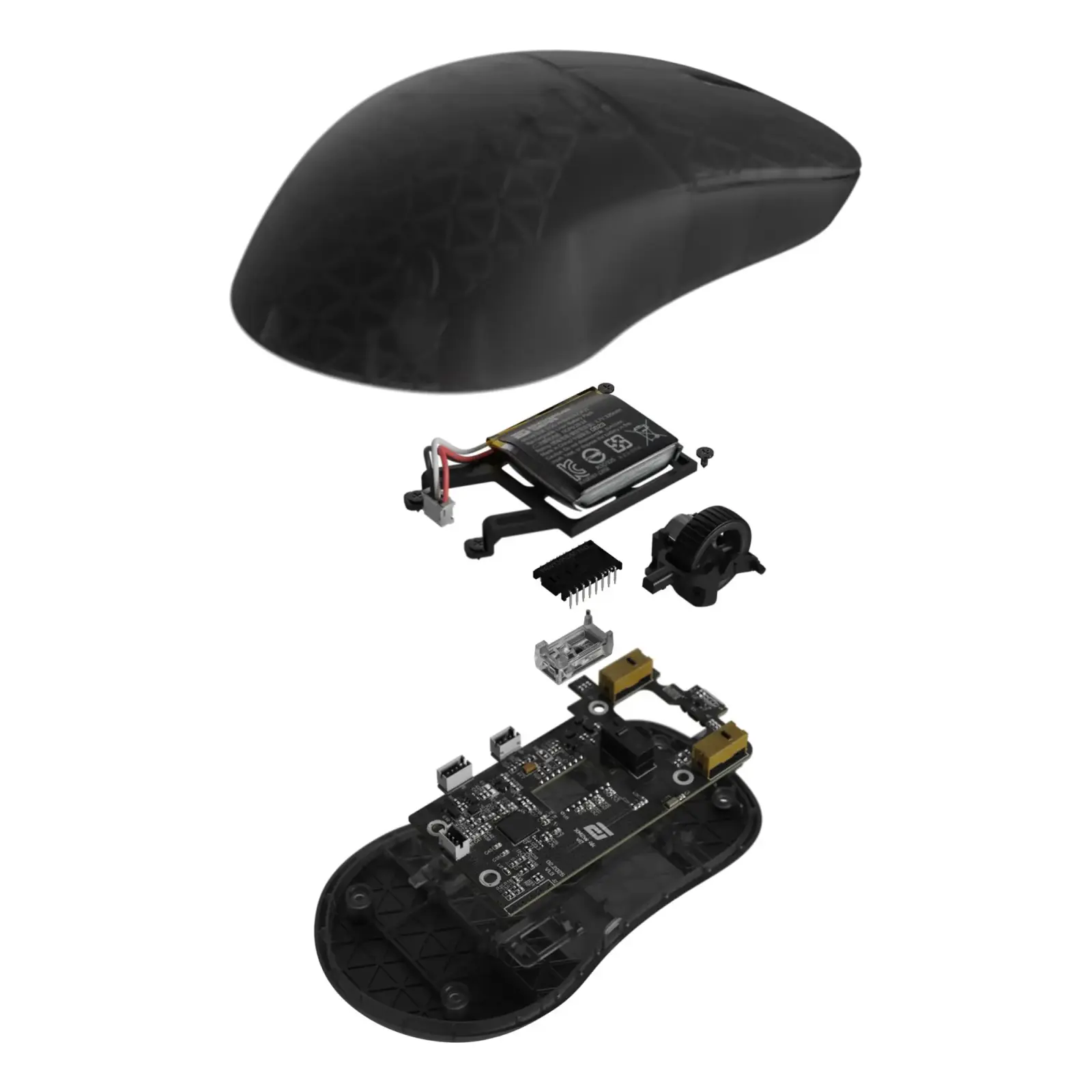 Миша ігрова бездротова Endgame Gear XM2w 4k v2, чорний (прозорий) (PGW-EG-MOU-081) UA