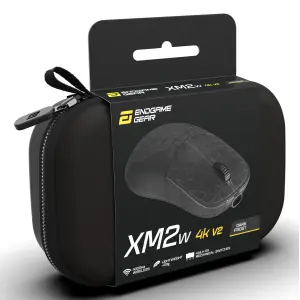 Миша ігрова бездротова Endgame Gear XM2w 4k v2, чорний (прозорий) (PGW-EG-MOU-081) UA