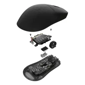 Миша ігрова бездротова Endgame Gear OP1w 4k v2, чорний (прозорий) (PGW-EG-MOU-073) UA