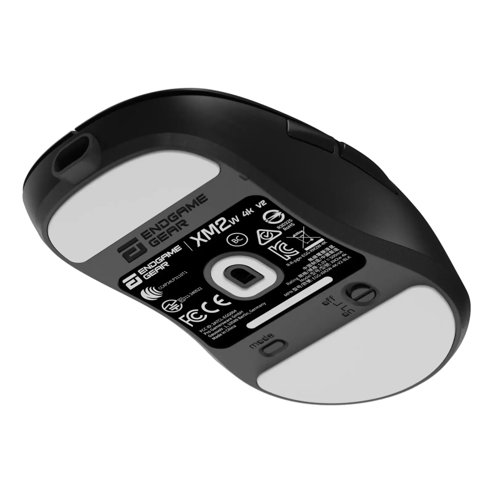 Миша ігрова бездротова Endgame Gear XM2w 4k v2, чорний (PGW-EG-MOU-079) UA