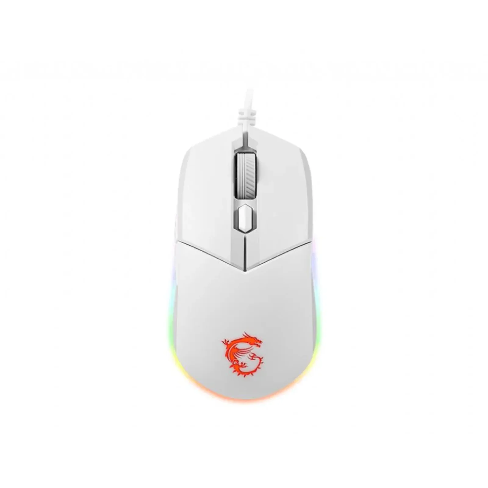 Мышь USB OPTICAL GAMING CLUTCH GM11 WHITE MSI UA