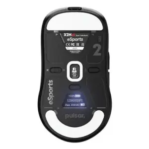 Миша бездротова PULSAR X2H eS Size2 4K чорна (PX2HES21) UA