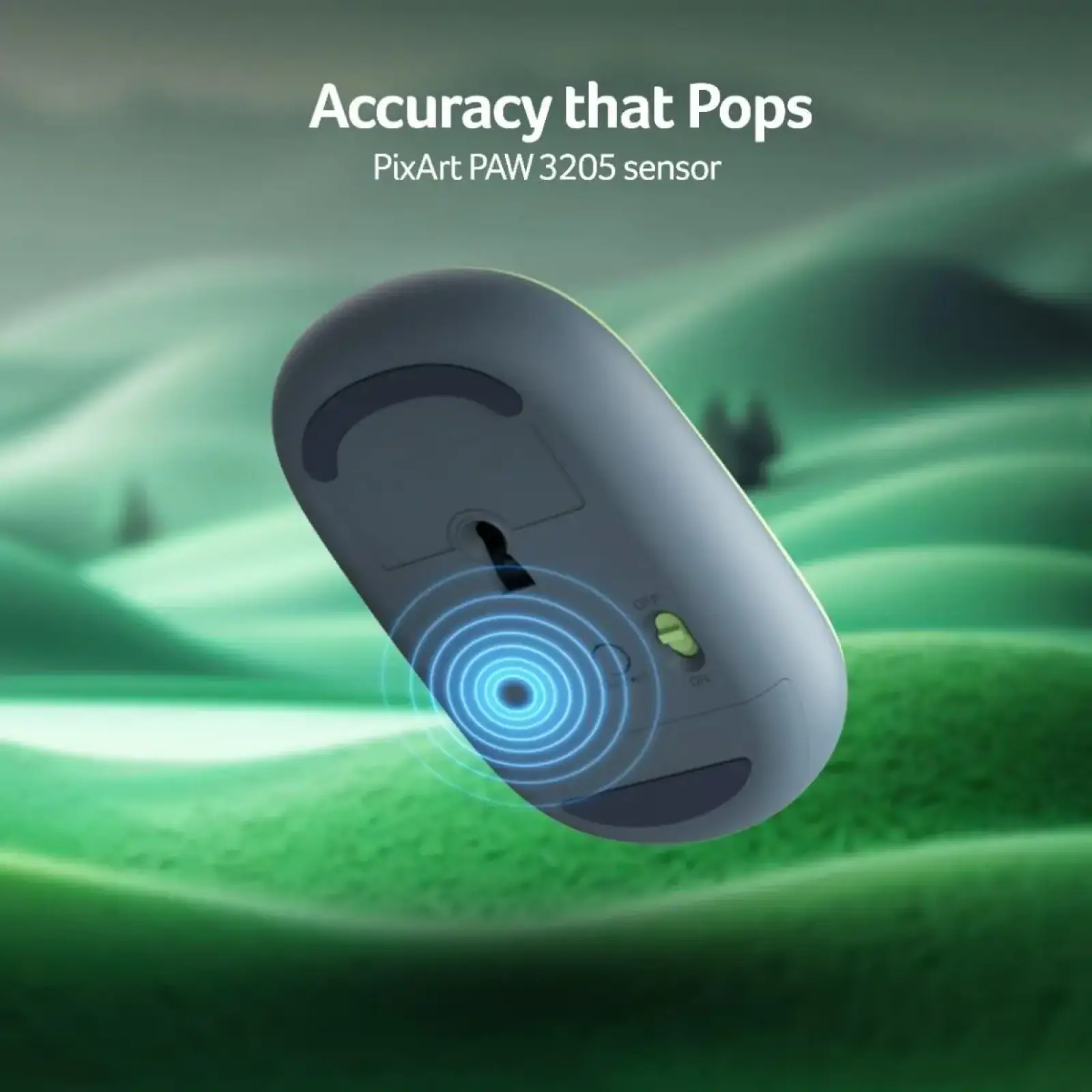 Мышь Acer Optocal WRL BUBBLE (GP.MCE11.03H) UA