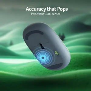 Мышь Acer Optocal WRL BUBBLE (GP.MCE11.03H) UA