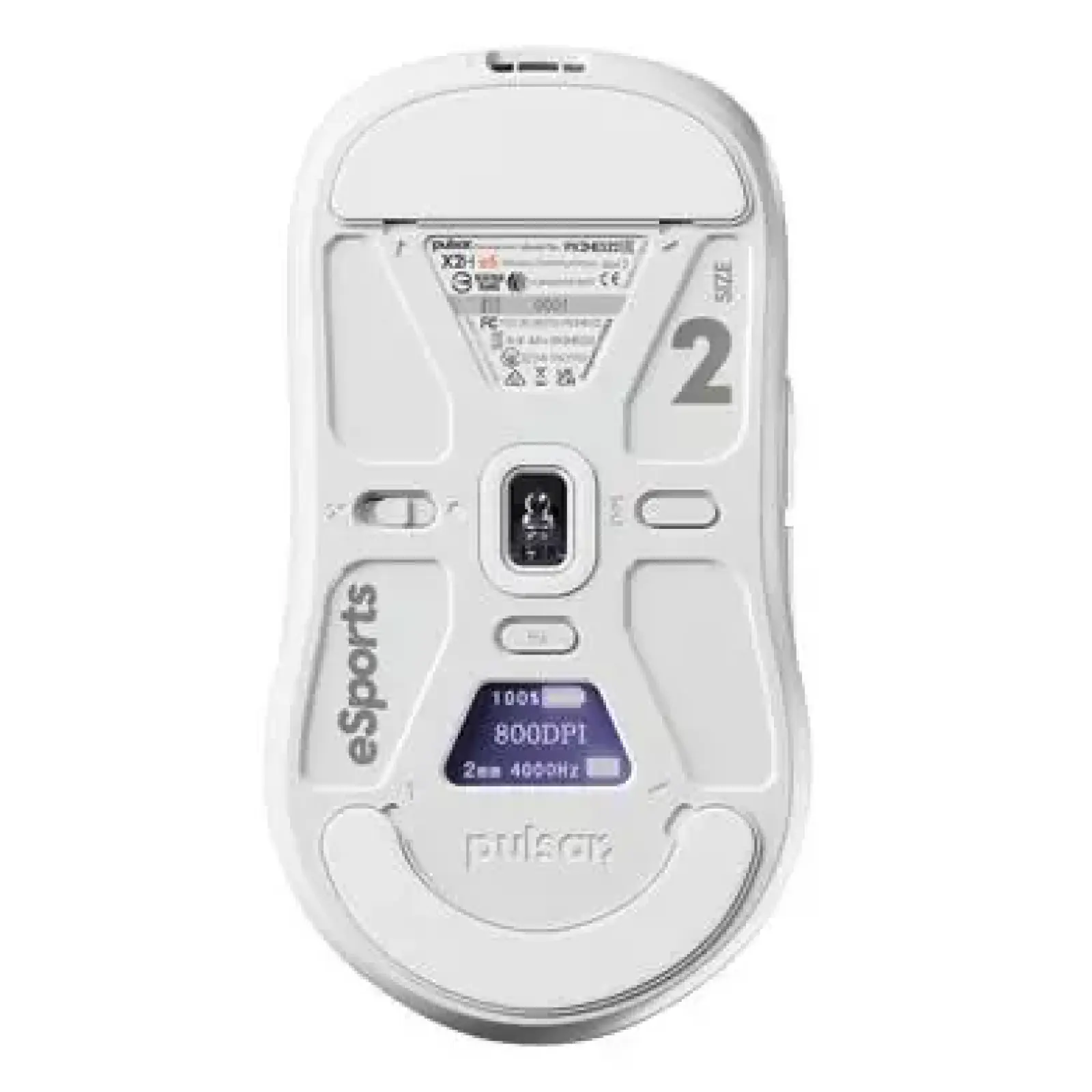 Миша бездротова Pulsar X2H eS 4K White (PX2HES22) UA