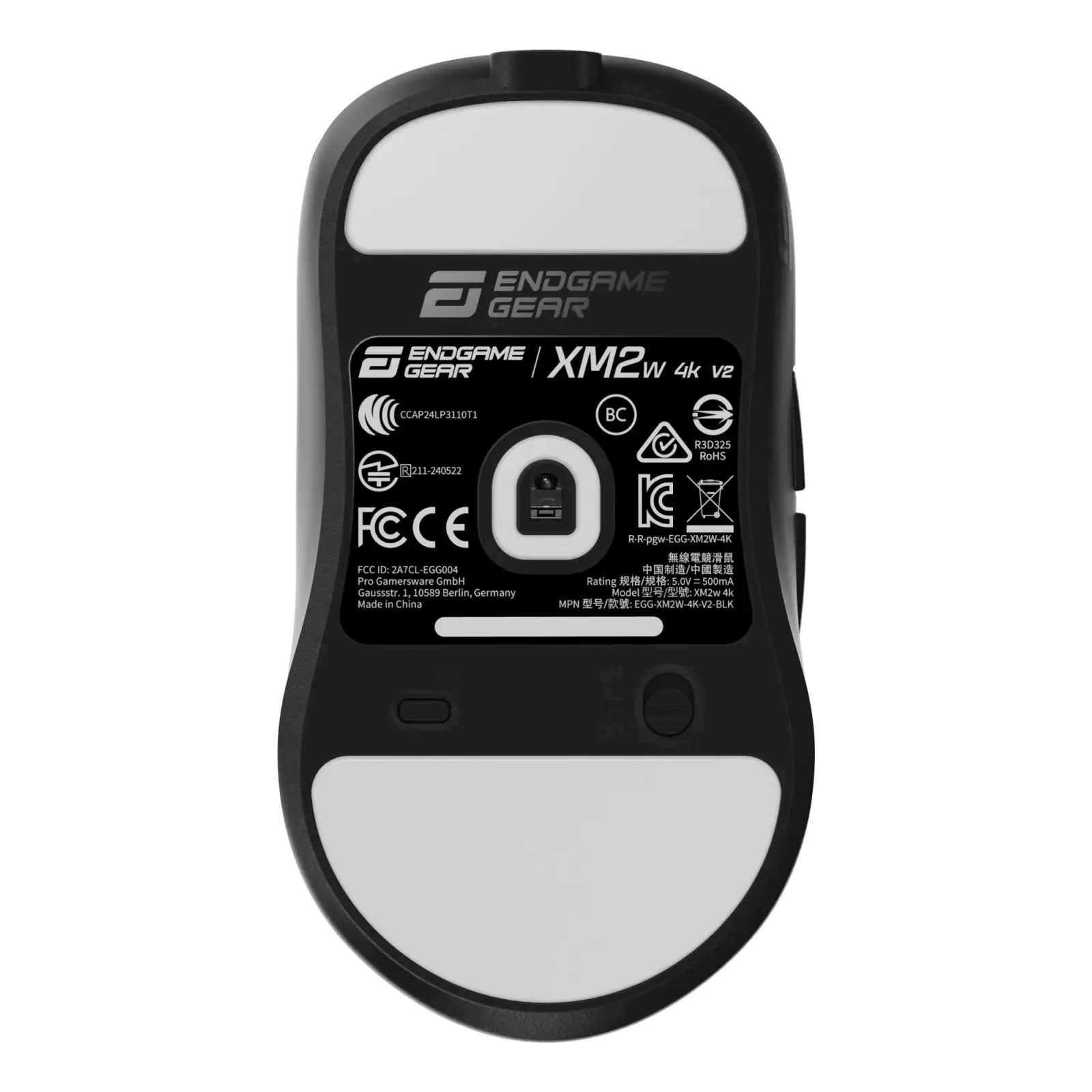 Миша ігрова бездротова Endgame Gear XM2w 4k v2, чорний (PGW-EG-MOU-079) UA