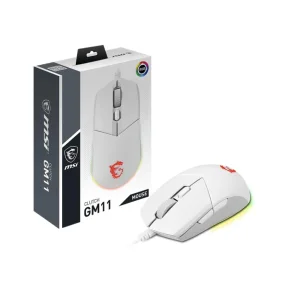 Миша USB OPTICAL GAMING CLUTCH GM11 WHITE MSI UA