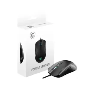 Миша дротова MSI FORGE GM320 RGB, чорний UA