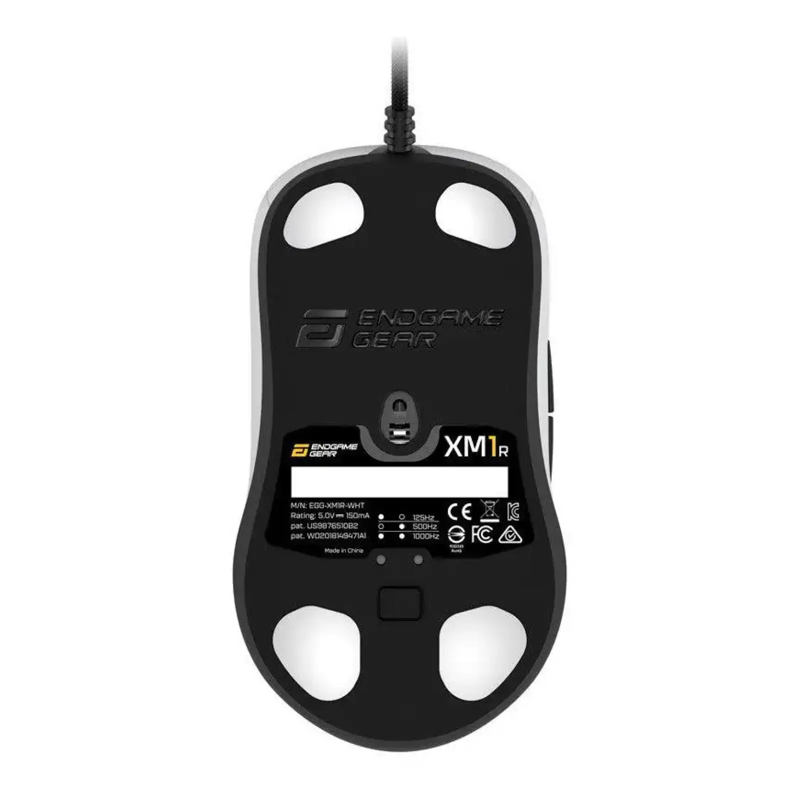 Миша ігрова дротова Endgame Gear XM1r, білий (PGW-EG-MOU-012) UA